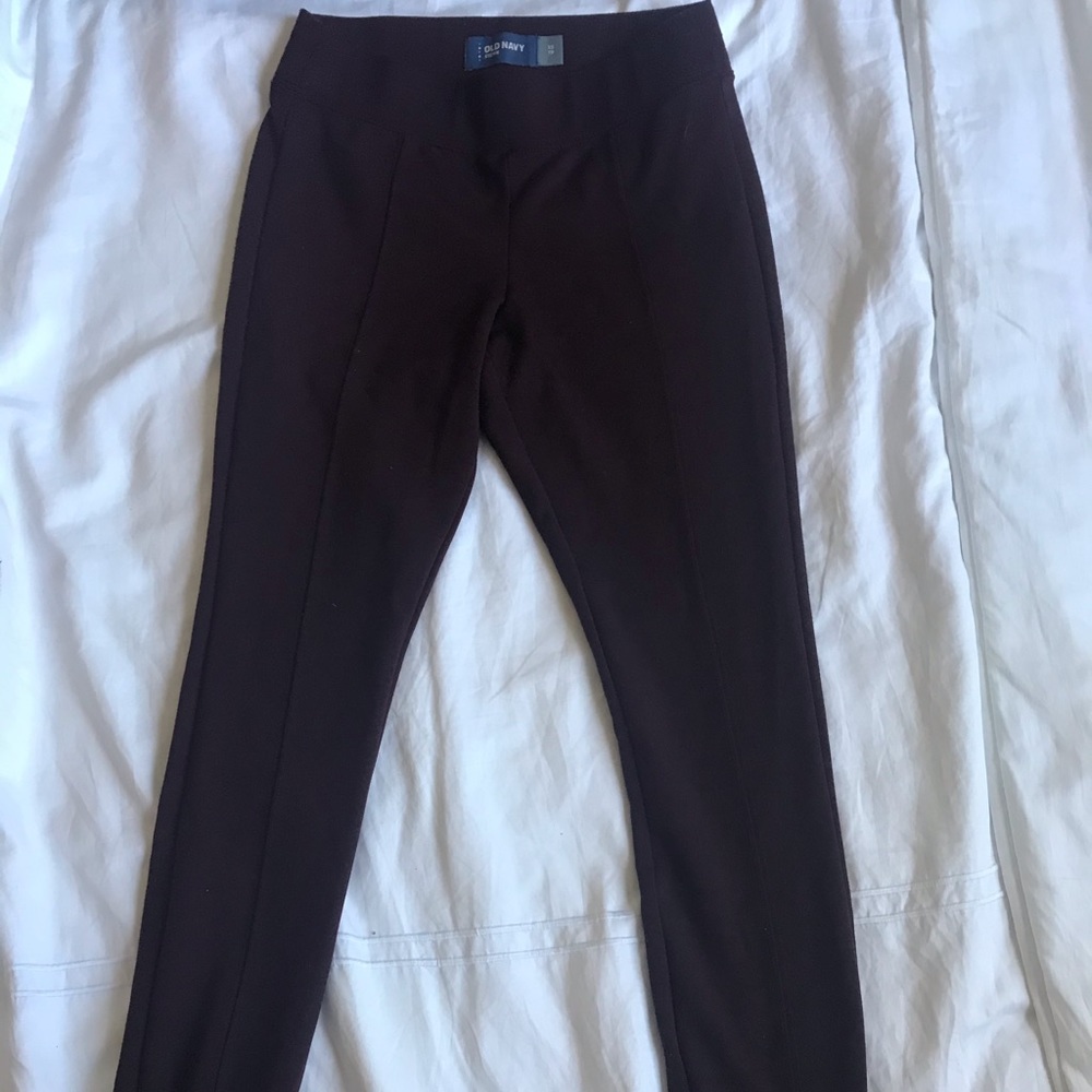 Old Navy Maroon Tights